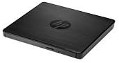 HP External Portable Slim Design CD/DVD RW Write/Read Drive, USB, Black (F2B56AA)