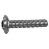 6mm Flanged Button Head Bolts / Screws M6 x 30mm A2 Stainless Steel Socket Allen Key Flange Dome Head Bolt (20 Pack) Free UK Delivery
