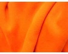 Falconsuperstore 35cm x 50cm PETS BABY FLEECE BLANKETS ANTI-PILL FABRIC CORNER STITCHED BLANKET (ORANGE)