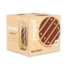POPPII root beer 4 pack 12fl oz