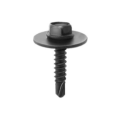 au-ve-co PRODUCTS 50 Qty-4.2-1.41 x 20mm Hex Head Teks Screw with Free Spinning Washer(20476)