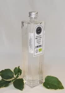 Organic MCT Oil (Caprylic/Capric Triglyceride) (100ml) by NHR Organic Oils