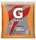 GATORAD E Thirst Quincher Mix Pouches Makes 2-1/2 Gal, 21 Oz., | FRUIT PUNCH | American Imported