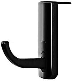 Black Headphone Holder Portable Size Headphones Stand Universal,Headphone Head Set Hanger Wall Hook PC Monitor Earphone Stand Rack Holder Rack,Headphones, Earbuds and Accessories,Accessories