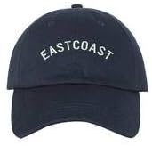 East Coast Embroidered Unisex Baseball Hat – East Coast Baseball Cap