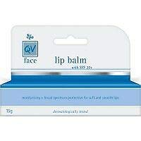 QV Face Lip Balm 15G with SPF 30+