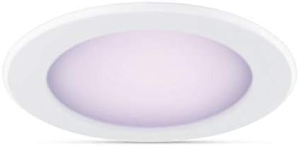 Philips Color and Tunable White 5/6 in. LED 65W Equivalent Dimmable Smart Wi-Fi Wiz Connected Recessed Downlight Kit