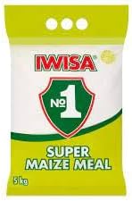 Iwisa Maizemeal 5kg - Savor South African Traditions | Versatile for Pap, Porridge and Baking | Versatile Ingredient | Perfect for Pap Lovers