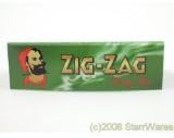 Zig Zag Green King Size Cigarette Rolling Papers - 10 Packets