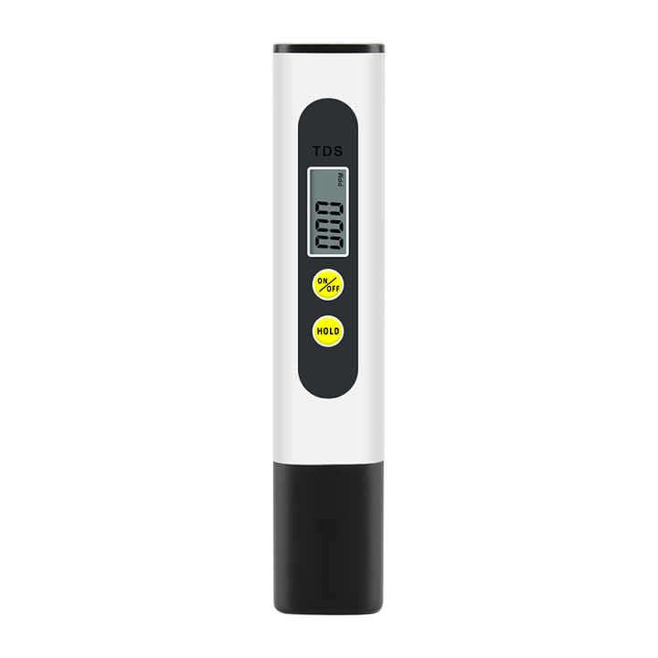 2025 New TDS Meter Digital Water Tester Water Quality Tester for RO-RODI System Drinking Water, Aquariums, Hydroponics, 0-9990 ppm Measuring Range, 1 ppm Increments, 2% Readout Accuracy
