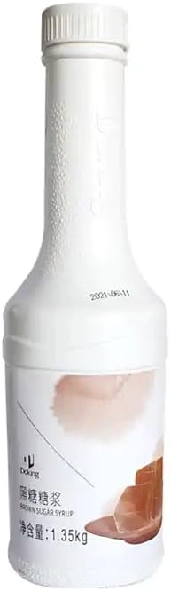 Starry Mart Doking Brown Sugar Syrup for Boba Bubble Milk Tea Cocktails 1.35kg