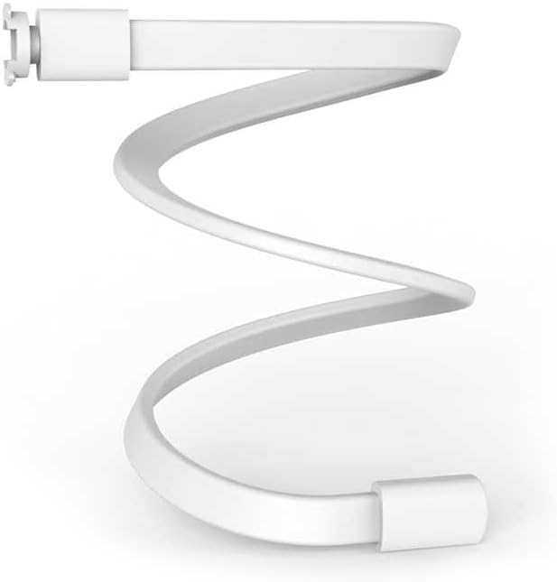 HelloBaby Camera Mount for HB6550, Baby Monitor Stand, Camera Bracket HB6550/HB6560/HB6081/HB65/HB651, 20" Flexible Arm Attaches to Crib, Baby Unit Holder, No Tools and Wall Damage