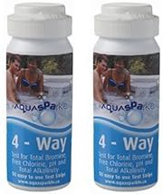 2 x Chlorine, Bromine, pH, Alkalinity