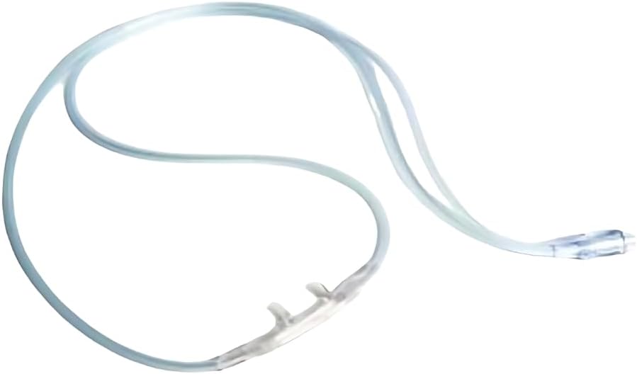 Soft Nasal Cannula INC 1.2M TUBING (3pk) for use with Oxygen Concentrator O2 – Ideal for Long-Term Oxygen Therapy Patients, Featuring Soft Material around The Face and Ears