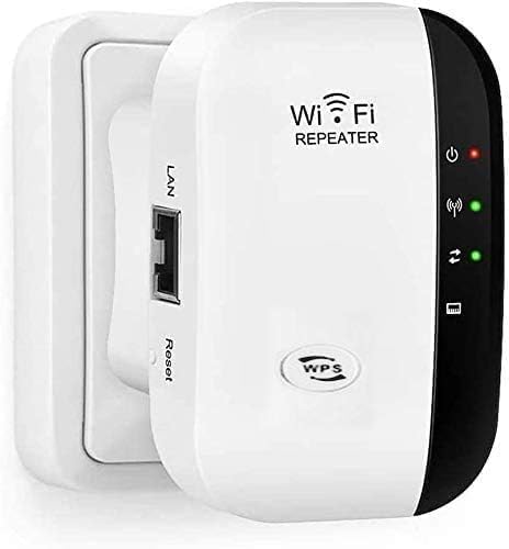 2024 Newest WiFi Extender, WiFi Booster, WiFi Repeater, Covers Up to 3000 Sq.ft and 45 Devices, Internet Booster with Ethernet Port, Home Wireless Signal Booster, Quick Setup, UK plug (White)