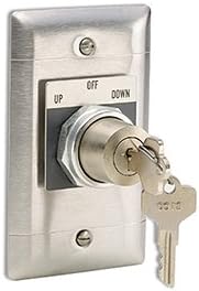 Draper 3-Position Key Control Switch KS-3 (Silver, Key, Manual)