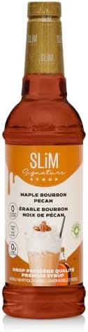 Slim Signature | 0 Calorie | 0 Carb | 0 Sugar | Maple Bourbon Pecan Syrup 750ml