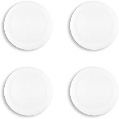 eXtremeRate PlayVital Switch Joystick Caps, Thumbstick Caps, Silicone Analog Cover for Switch Lite & OLED Joycon Thumb Grips - White