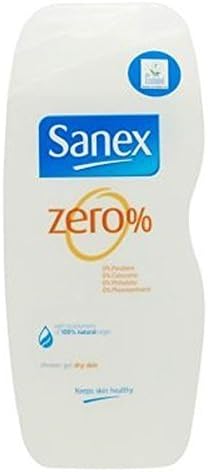 Sanex Zero% Dry Skin Shower Gel 250Ml - Pack of 2