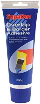 SUPADEC BORDER & OVERLAP ADHESIVE 250g - TRIPLE PACK GLUE PASTE