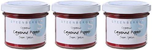 Steenbergs Organic Cayenne Pepper 55 g (Pack of 3)