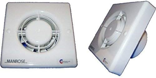 Manrose XF100T 2 to 20min Extractor Fan Timer 4" Bathroom Toilet 3 Year Warranty