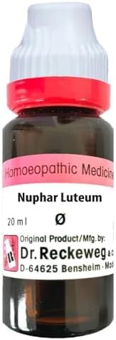 2 Packs Reckeweg Nuphar Luteum Mother Tincture Q 20ml