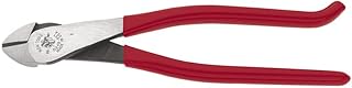 Klein Tools D248-9ST Diagonal Cutting Pliers, Ironworker's Diagonal Cutters with High Leverage Design, Made in USA, Works as Rebar Cutter and Rebar Bender, 9-Inch