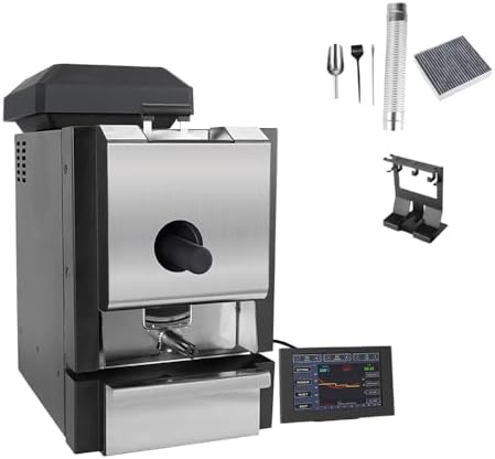 Second Generation Coffee Roaster with a Tool Stand, Dual Control System Professional Version, Coffee Bean Roasting Machine