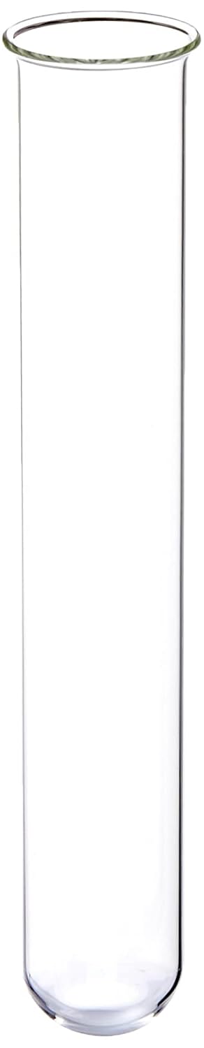 KING SCIENTIFIC 0P-BYRR-AMNB-FBA BOROSILICATE GLASS TEST TUBES WITH RIM 150MM x 24MM (PACK 5)