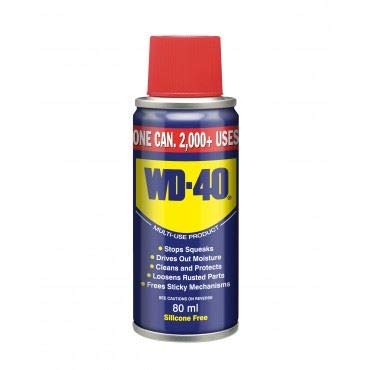 WD40 Aerosol Cleans Spray Lubrication Care Lubricant Car Clear Rust DIY 80ML