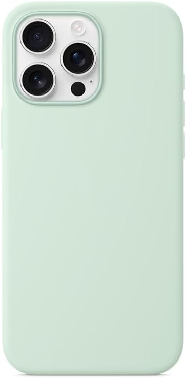 Silicone Case Compatible with 2024 iPhone 16 Pro Max 6.9 inches (Aquamarine)