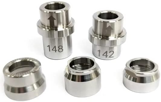 Wahoo KICKR Thru Axle Adapter Kit, Compatible with KICKR CORE and KICKR V4 and Newer Models, P/N WFKICKRTHRUAXLEKIT