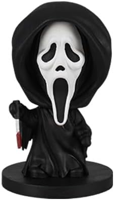 Royal Bobbles Ghost Face Go! Bobble - 3" Tall Mini Collectible Bobblehead Figure