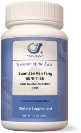 Sour Jujube Decoction - Suan Zao Ren Tang (5:1 Concentrated Herbal Extract Granules, 100g)