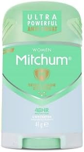 Mitchum Women Triple Odor Defense 48HR Protection Stick Deodorant & Anti-Perspirant, Unscented, 41g