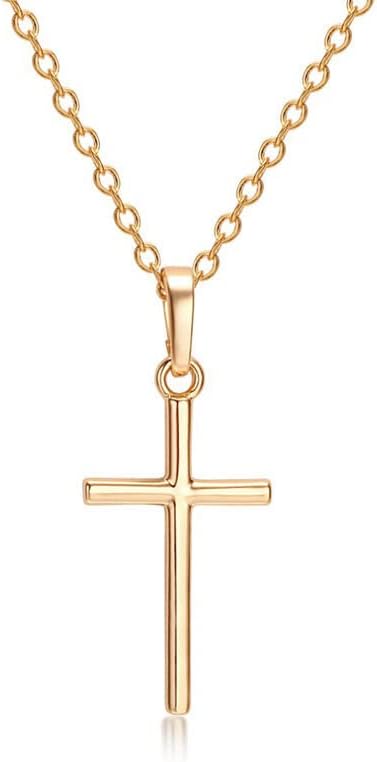 Fashion Christian Jesus Necklaces Gold Silver Color Long Chain Simple Pendants For Women Men Jewelry Durable and Practical