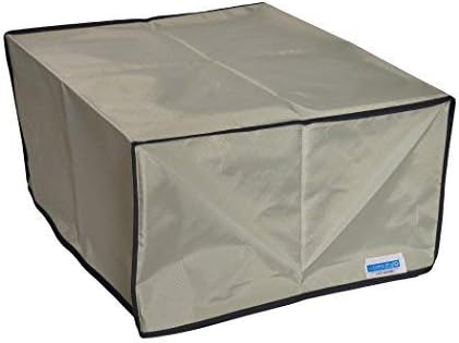 Printer Dust Cover Compatible with Epson EcoTank L8050 A3 Photo Printer, Silver Nylon and Anti-Static Cover Dimensions 15.9'W x 14.5''D x 5.9''H by Comp Bind Technology LLC