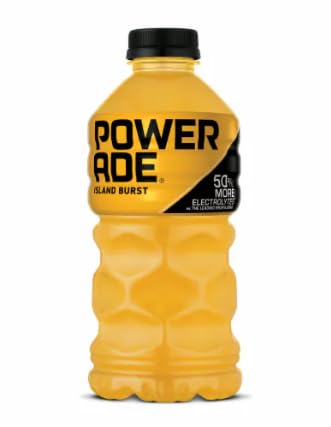 Powerade Sport Drink 28 Fl Oz bottle, 12 Pack (28 Fl Oz, Island Burst)