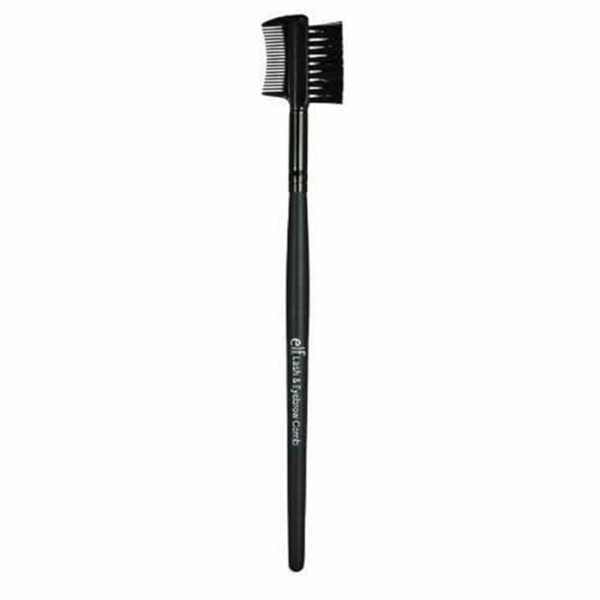 e.l.f. Lash & Brow Comb, Dual-Sided Brush Creates Groomed Lashes & Brows, Helps Remove Mascara Clumps & Easily Defines Eyebrows, Vegan & Cruelty-Free