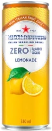 Zero Grams Added Sugar Lemonade Drink 330ML (Pack Of 12) "A symphony of flavors" For All Occasions