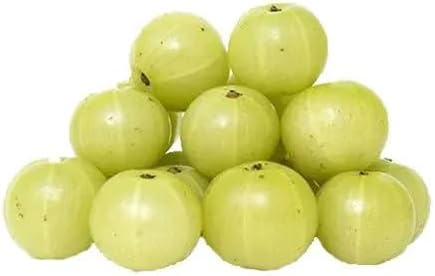 Veenas Fresh Amla Whole Indian |1KG | Gooseberry | Anti Ageing Fruit | Vitamin C and Antioxidants | Amla Juice | Healthy | Fresh Fruit | Inidan Origin
