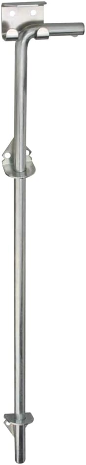 National Hardware N151-985 Gate Cane Bolt, 5/8" x 24", Coated with WeatherGuard Protection, Zinc Plated