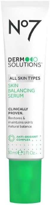 Boots No7 Derm Solutions Skin Balancing Serum Suitable for All Skin Types 30ml