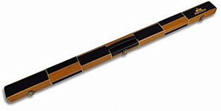 Peradon BLACK & BROWN CASE FOR 3/4 JOINTED CUE & EXTENSION S2681##**