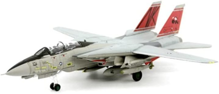 FLOZ US Navy F-14D Bobcat Fighter VF-31 Squadron NK-101 Upgraded Version 1/100 DIECAST Aircraft Pre-built Model