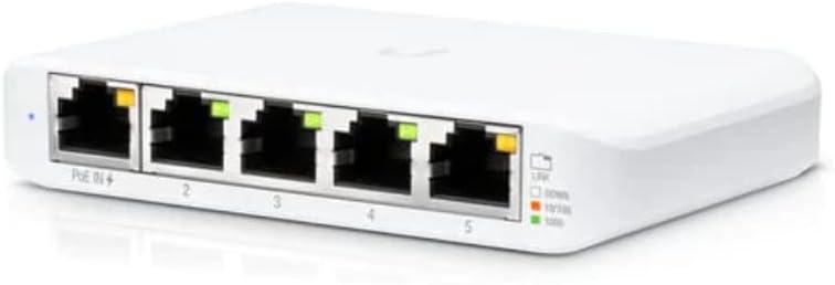 Ubiquiti USW-Flex-Mini 5-Port Gigabit UniFi Switch 802.3af/at PoE