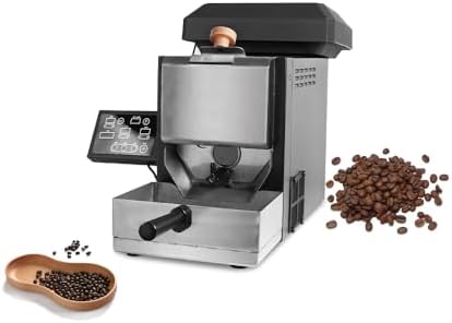 Coffee Roaster, 200g Coffee Bean Roasting Machine with 9 Pre-Set Curve, with Coffee Bean Tray & Smoke Filter, Coffee Roaster Machine for Home use