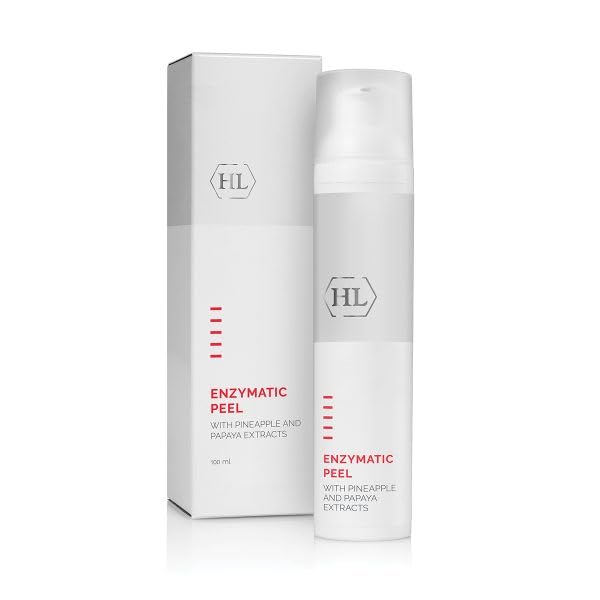 HL Holy Land Cosmetics Enzymatic Peel with Pineapple and Papaya Extracts: a Gentle Enzymatic Peel Eliminates Dead Skin Cells and Toxins, 3.4 fl.oz