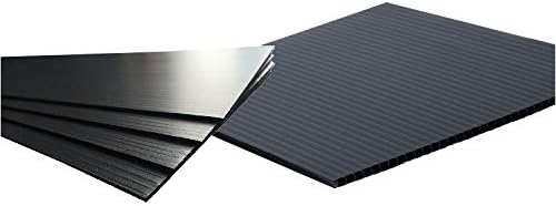 Correx 2mm - Black Sheets - Delivered Rolled (2)